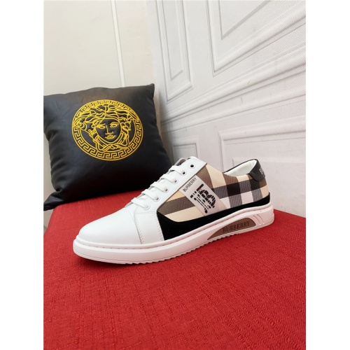 Replica Burberry Casual Shoes For Men #907986 $72.00 USD for Wholesale