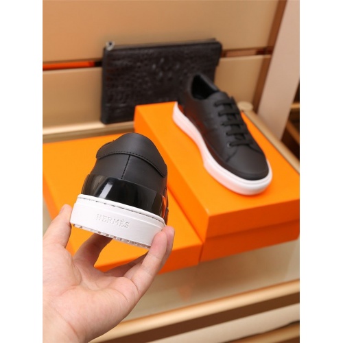 Replica Hermes Casual Shoes For Men #908021 $82.00 USD for Wholesale