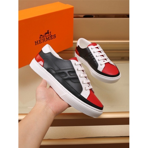 Replica Hermes Casual Shoes For Men #908023 $76.00 USD for Wholesale