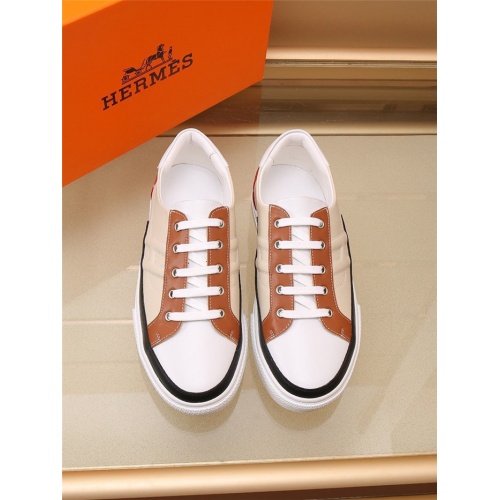 Replica Hermes Casual Shoes For Men #908024 $76.00 USD for Wholesale