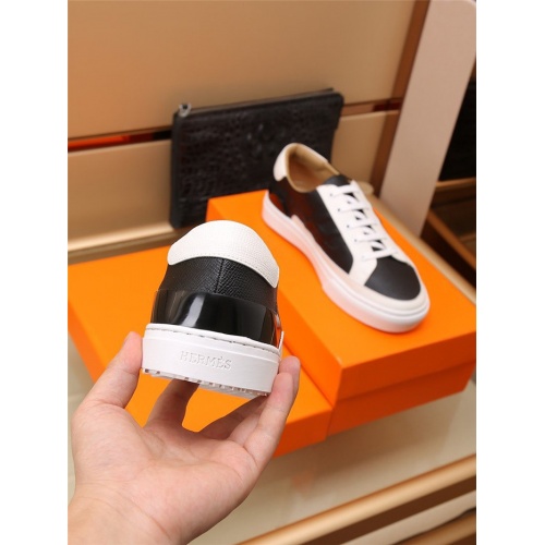 Replica Hermes Casual Shoes For Men #908025 $76.00 USD for Wholesale