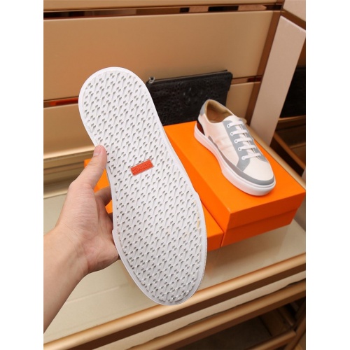 Replica Hermes Casual Shoes For Men #908028 $76.00 USD for Wholesale