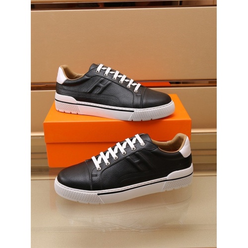 Replica Hermes Casual Shoes For Men #908036 $80.00 USD for Wholesale