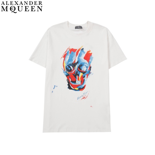 Alexander McQueen T-shirts Short Sleeved For Men #908144
