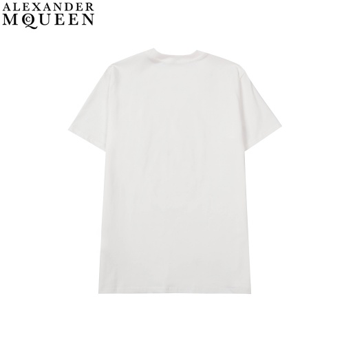 Replica Alexander McQueen T-shirts Short Sleeved For Men #908144 $29.00 USD for Wholesale