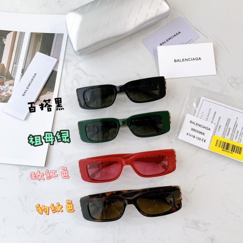 Replica Balenciaga AAA Quality Sunglasses #908370 $60.00 USD for Wholesale