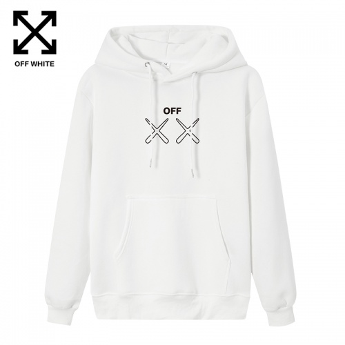 Replica Off-White Hoodies Long Sleeved For Men #908482 $41.00 USD for Wholesale