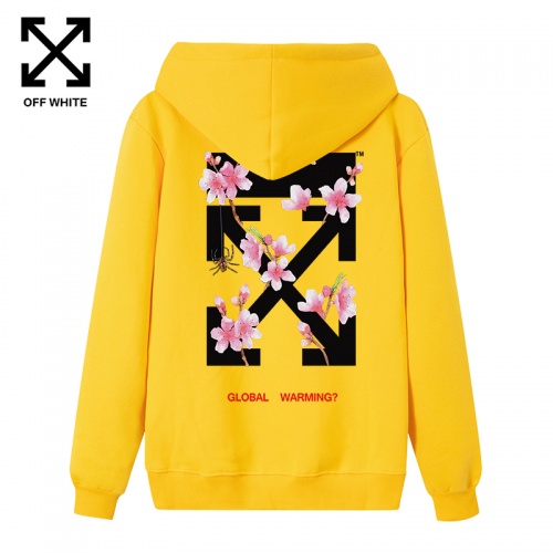Off-White Hoodies Long Sleeved For Men #908512 $41.00 USD, Wholesale Replica Off-White Hoodies