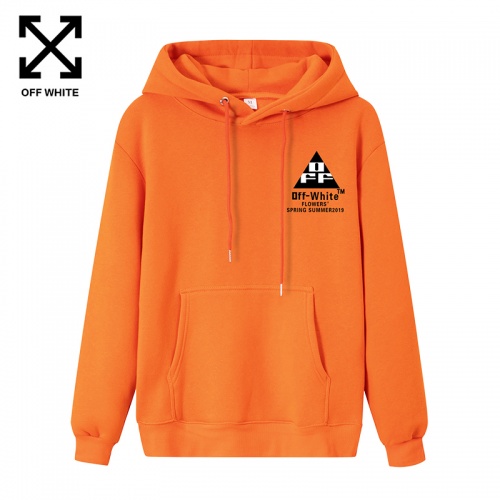 Replica Off-White Hoodies Long Sleeved For Men #908518 $41.00 USD for Wholesale