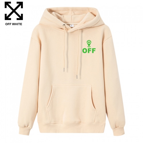 Replica Off-White Hoodies Long Sleeved For Men #908546 $41.00 USD for Wholesale