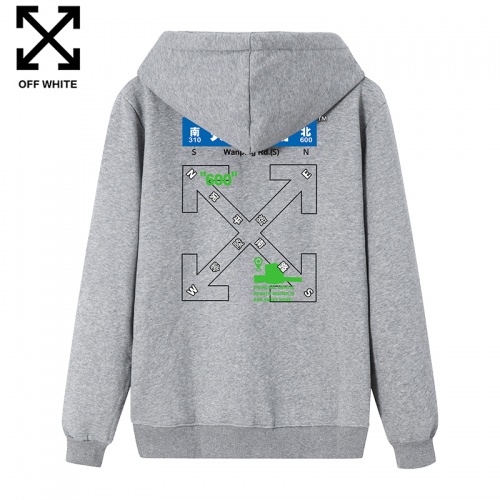 Off-White Hoodies Long Sleeved For Men #908550 $41.00 USD, Wholesale Replica Off-White Hoodies