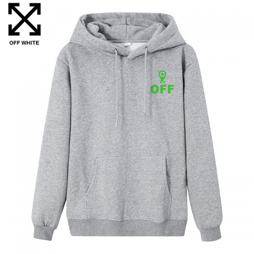 Replica Off-White Hoodies Long Sleeved For Men #908550 $41.00 USD for Wholesale