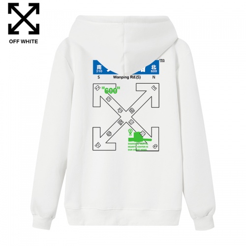 Off-White Hoodies Long Sleeved For Men #908551 $41.00 USD, Wholesale Replica Off-White Hoodies