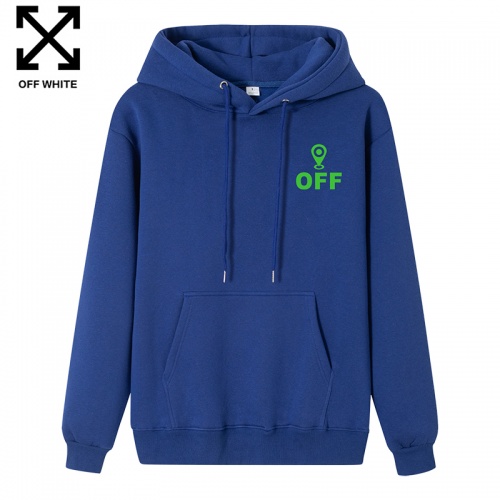 Replica Off-White Hoodies Long Sleeved For Men #908552 $41.00 USD for Wholesale