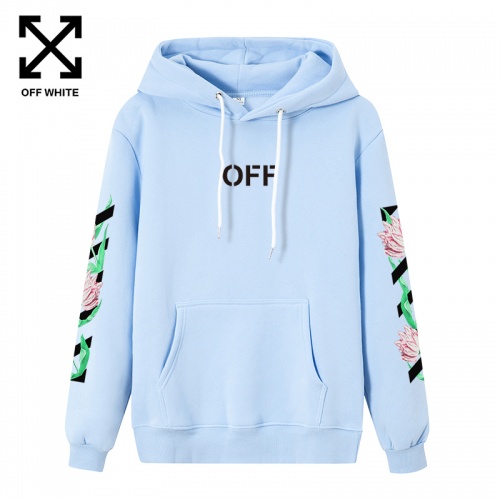 Replica Off-White Hoodies Long Sleeved For Men #908554 $42.00 USD for Wholesale