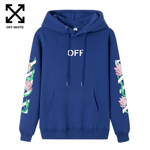 Replica Off-White Hoodies Long Sleeved For Men #908555 $42.00 USD for Wholesale