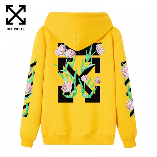 Off-White Hoodies Long Sleeved For Men #908561 $42.00 USD, Wholesale Replica Off-White Hoodies