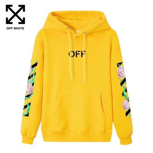 Replica Off-White Hoodies Long Sleeved For Men #908561 $42.00 USD for Wholesale