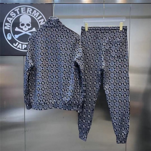 Fendi Tracksuits Long Sleeved For Men #908601 $82.00 USD, Wholesale Replica Fendi Tracksuits