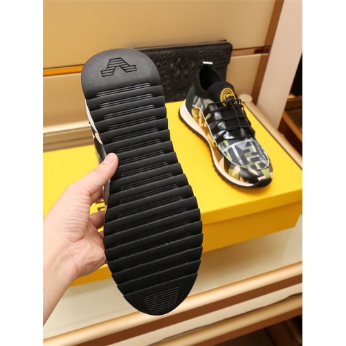 Replica Fendi Casual Shoes For Men #908650 $80.00 USD for Wholesale