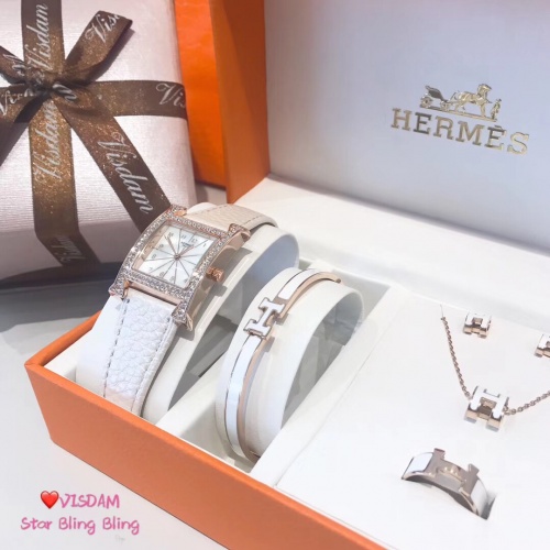 Replica Hermes Watches For Women #908732 $45.00 USD for Wholesale