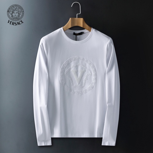 Versace T-Shirts Long Sleeved For Men #908941 $41.00 USD, Wholesale Replica Versace T-Shirts