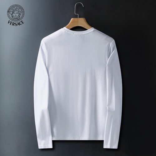 Replica Versace T-Shirts Long Sleeved For Men #908941 $41.00 USD for Wholesale