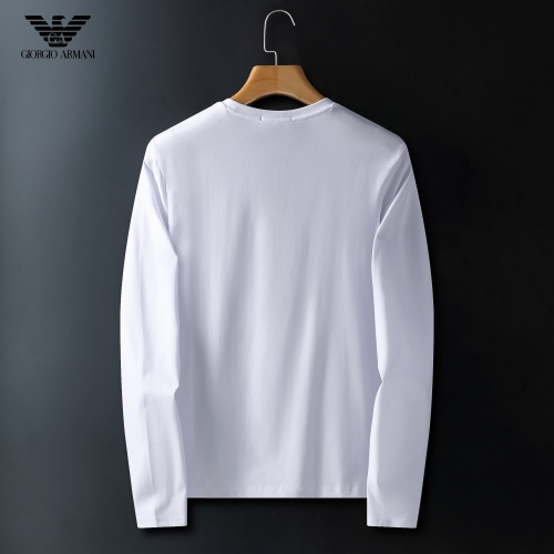Replica Armani T-Shirts Long Sleeved For Men #908952 $41.00 USD for Wholesale