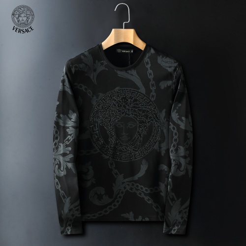 Versace T-Shirts Long Sleeved For Men #908958 $41.00 USD, Wholesale Replica Versace T-Shirts