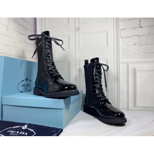 Replica Prada Boots For Women #909020 $102.00 USD for Wholesale