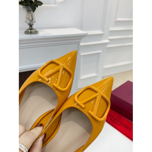 Replica Valentino Flat Shoes For Women #909037 $82.00 USD for Wholesale
