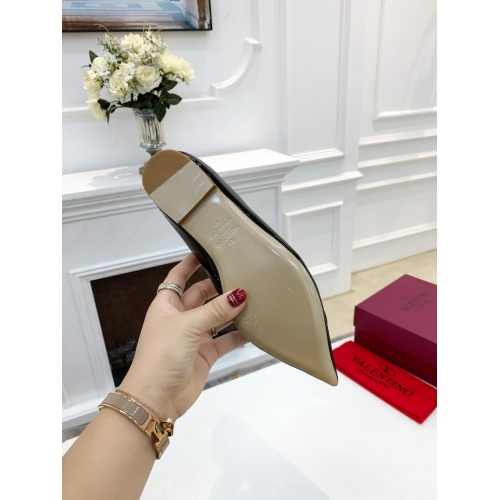 Replica Valentino Flat Shoes For Women #909038 $82.00 USD for Wholesale