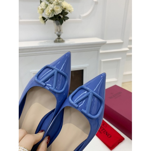 Replica Valentino Flat Shoes For Women #909039 $82.00 USD for Wholesale