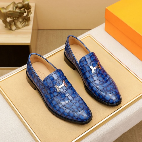 Hermes Leather Shoes For Men #909237 $82.00 USD, Wholesale Replica Hermes Leather Shoes
