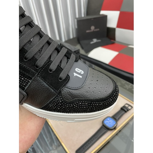 Replica Philipp Plein PP High Tops Shoes For Men #909256 $108.00 USD for Wholesale
