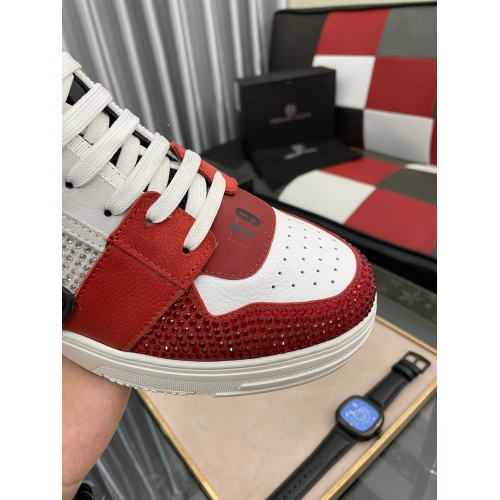 Replica Philipp Plein PP High Tops Shoes For Men #909257 $108.00 USD for Wholesale