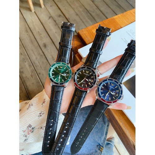 Replica Armani Watches For Men #909311 $33.00 USD for Wholesale