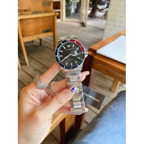Replica Armani Watches For Men #909325 $36.00 USD for Wholesale