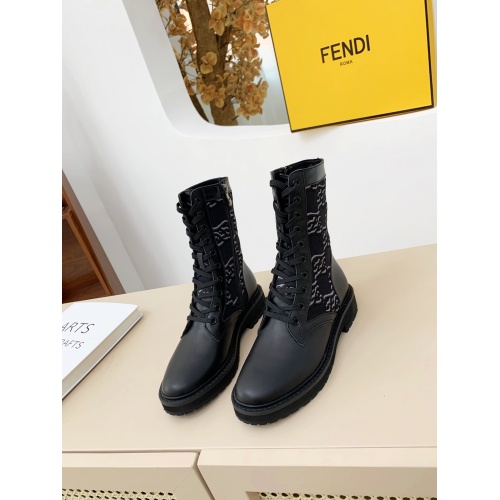 Fendi Fashion Boots For Women #909358 $108.00 USD, Wholesale Replica Fendi Fashion Boots