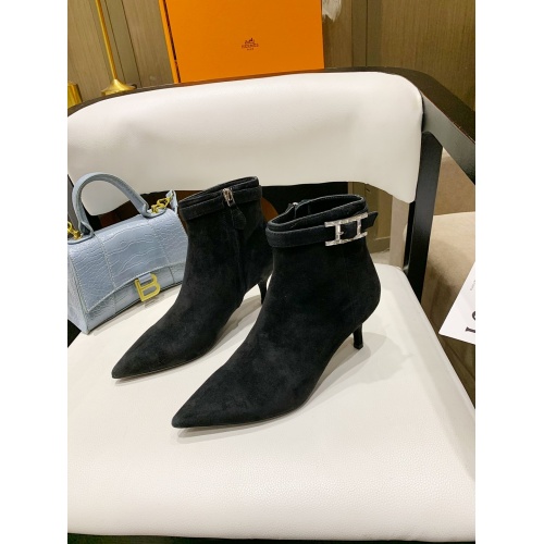 Hermes Boots For Women #909380 $135.00 USD, Wholesale Replica Hermes Boots
