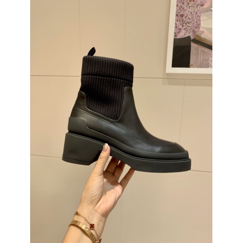 Replica Hermes Boots For Women #909399 $145.00 USD for Wholesale