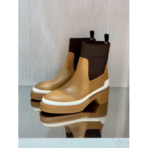 Hermes Boots For Women #909400 $145.00 USD, Wholesale Replica Hermes Boots