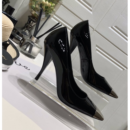 Replica Yves Saint Laurent YSL High-Heeled Shoes For Women #909437 $105.00 USD for Wholesale