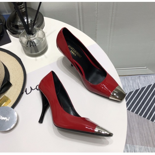 Replica Yves Saint Laurent YSL High-Heeled Shoes For Women #909438 $105.00 USD for Wholesale
