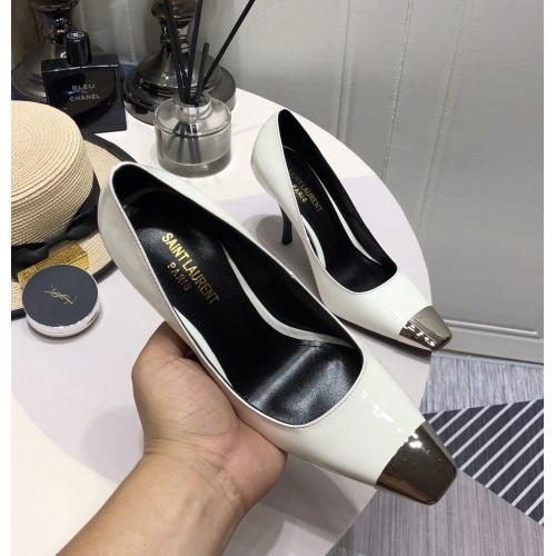 Replica Yves Saint Laurent YSL High-Heeled Shoes For Women #909439 $105.00 USD for Wholesale