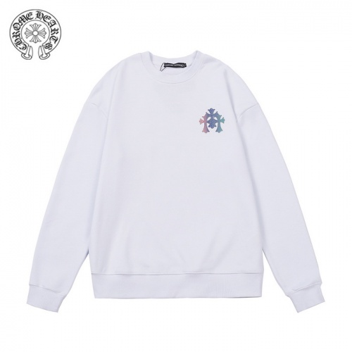 Replica Chrome Hearts Hoodies Long Sleeved For Men #909456 $39.00 USD for Wholesale