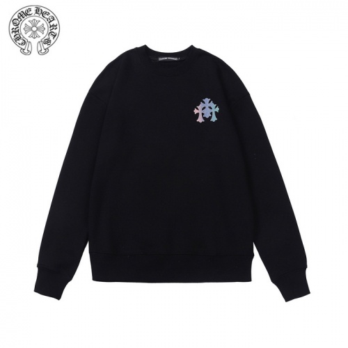 Replica Chrome Hearts Hoodies Long Sleeved For Men #909457 $39.00 USD for Wholesale