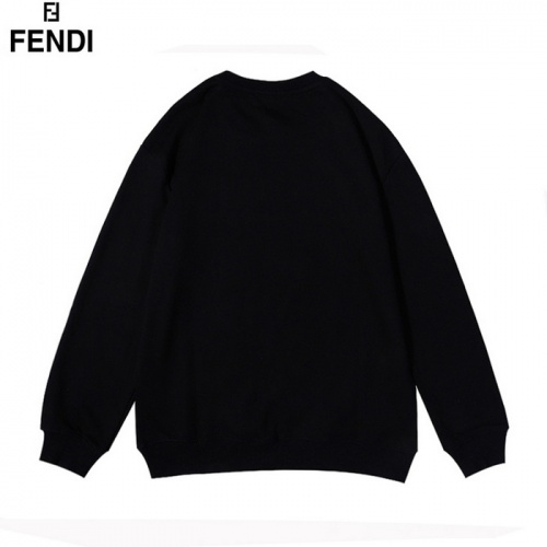 Replica Fendi Hoodies Long Sleeved For Men #909491 $38.00 USD for Wholesale