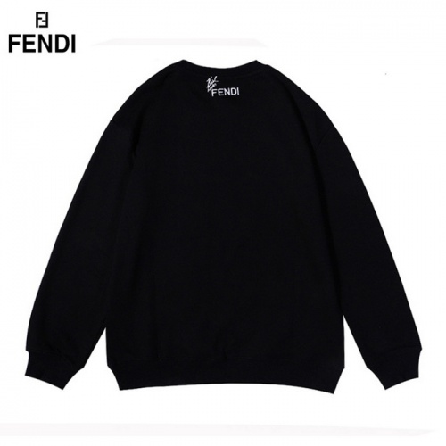 Replica Fendi Hoodies Long Sleeved For Men #909494 $39.00 USD for Wholesale