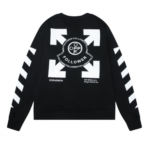 Off-White Hoodies Long Sleeved For Men #909560 $45.00 USD, Wholesale Replica Off-White Hoodies